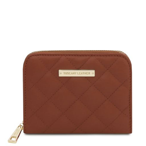 Teti - Exclusive zip around soft leather wallet